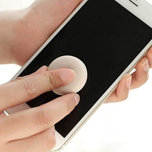 Alipis 4pcs Tela Cleante Touch Touch Screen Bolas de limpeza de macaron Design Smartphone Wipes Brush Povento Chofleards