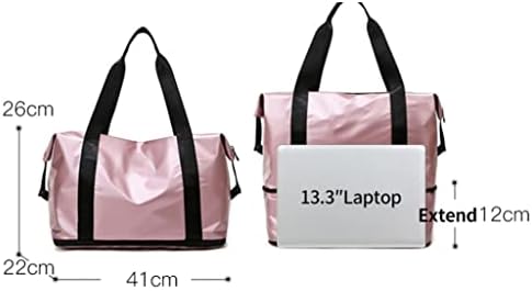 DHTDVD Ladies Sports Sport Bag Saco de Fitness Bolsa de praia Bolsa de ioga de ioga leve (cor: E, tamanho