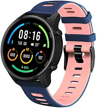 Gxfcuk 20 22mm Substituição Smartwatch pulseira de pulso para Garmin Venu 2 Plus Silicone Smart WatchBand Venu2 Forerunner