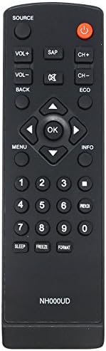 Substituição LC220SL1 HDTV Controle remoto para a TV Sylvania - Compatível com NH000UD Sylvania TV Remote Control