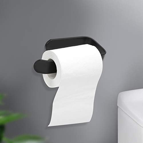 Rack de parede fácil de usar o suporte de papel de papel higiênico para o banheiro