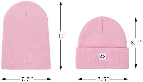 Century Star Smiley Face Fiz chapéus para homens gordeas femininas malha chapéus de inverno Capinho de caveira macio quente ski preto