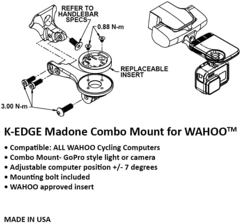 K-Edge Wahoo Trek Madone/Emonda Combo Mount