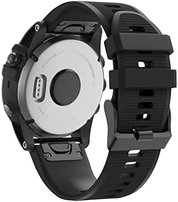 Gikos Silicone 26mm 22mm RELUGUELA VABELA RELAÇÃO RELAÇÃO PARA GARMIN FENIX 7 7X 5X 5 Plus 3 3HR S60 Watch EasyFit Watch