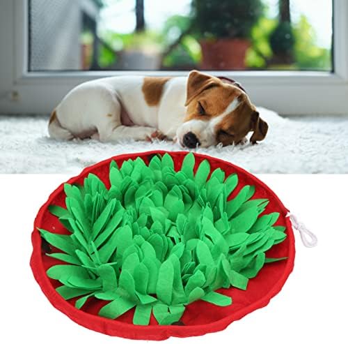 Hyuduo Dog Sniffing Pad, Evite deslizamento de alívio de tédio alívio interativo para forragear cobertor de gordura ajustável