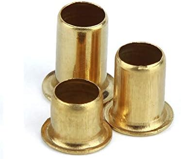Ochoos 500-1000pcs/lote m0.9 m1.3 m1.5 m1.7 m2 Curto de cobre oco Curto de brass de bronze