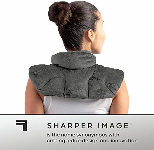 Pescoço aquecido e embrulho de ombro por imagem mais nítida - Microwavable quente e resfriamento almofada de pelúcia com aromaterapia