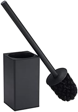 Escova de vaso sanitário mseuro aço inoxidável fosco preto para acessórios wc brecha higiênico portador de banheiro banheiro banheiro