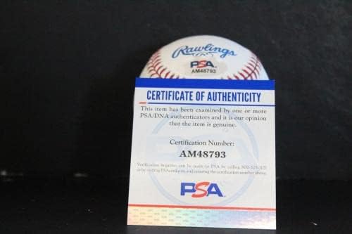 Frank Bolling assinado Baseball Autograph Auto PSA/DNA AM48793 - Bolalls autografados