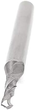X-dree alumínio substrato 2 flautas moinhos de extremidade cortadores de roteador de 1,8 mm de corte dia 5 pcs (aluminio substrato