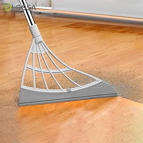 Mahza Push Broom Broom Rubber Broom Push Push Sweeper Magic Broom Floor Rascador de limpeza para limpeza de piso Pincel