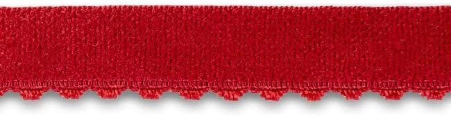 Red Picot Elastic 1/2 х10 yds elástico banda de sutiã elástico banda para picot lingerie picot borda banda elástica elástica