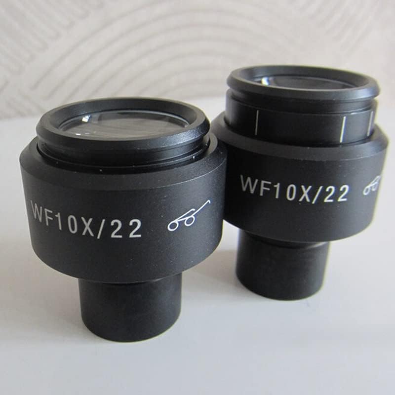 Acessórios para microscópio para adultos crianças wf10x 22mm Ajuste a lente de olho de microscópio biológica de ponta larga de alto