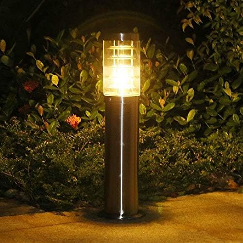 Zlmay simples lâmpada à prova d'água ao ar livre Lâmpadas de alumínio Luzes de jardim de jardim de jardim