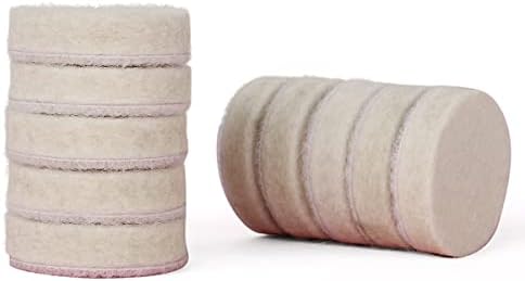 Almofadas de polimento de lã de 3 de lã - Buffing Tile Stone Cerâmica de mármore carro Vidro Metal de metal 10pcs