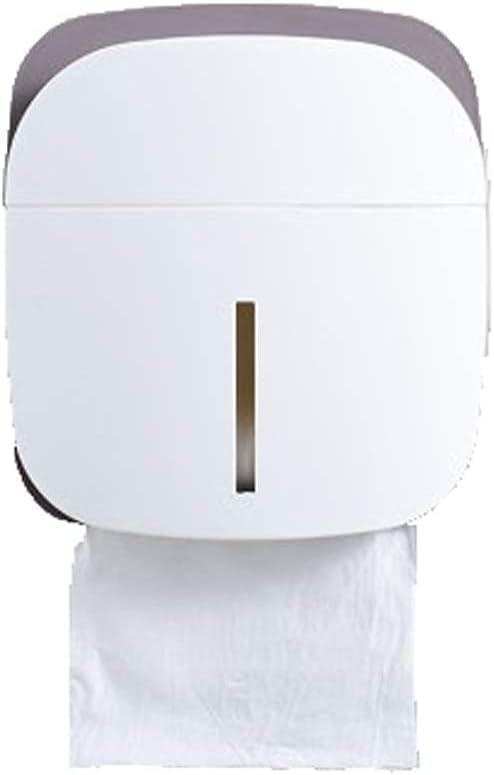 Suporte de papel higiênico Adapey, suporte para o banheiro montado na parede para banheiro cáqui