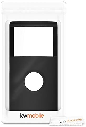 Case Kwmobile Compatível com a campainha de vídeo anel - Capa de silicone protetor preto