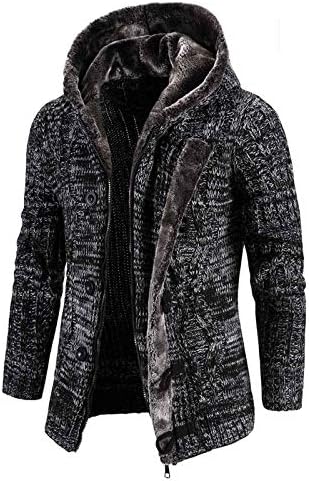 Jaqueta de grandes dimensões, inverno aberto moderno manga longa sobretudo masculino vestido de bola botão liso com capuz