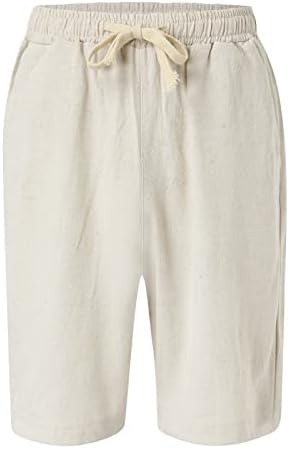 Miashui relaxado calças de ajuste masculino algodão e renda de cor sólida