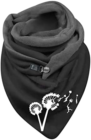 Lenços de moda feminina lenço de flor quente impressão macia botão de moda enrolar scarve schawls lenço vintage para mulheres