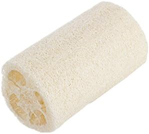 Banho de esponja de bucha natural de bucha de charda de lavagem de lavagem de lavagem de limpeza de lavagem de esfoliação - bege