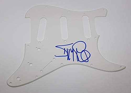 Iggy Pop Lust for Life Signed Autografed Fender Strat Electric Guitar Pickguard Loa