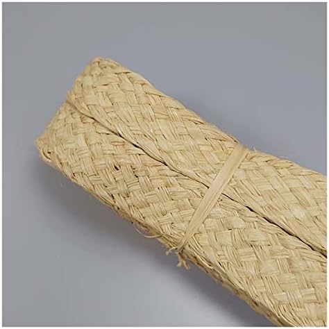 NUPART 50 metros de rafia natural tecendo cinco tranças de fita corda corda de palha artesanal Rattan Diy Material