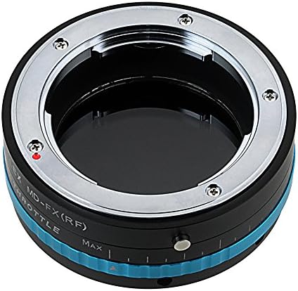 Adaptador de lentes do acelerador vizelex e compatível com lentes Minolta MD em câmeras de montagem X Fujifilm
