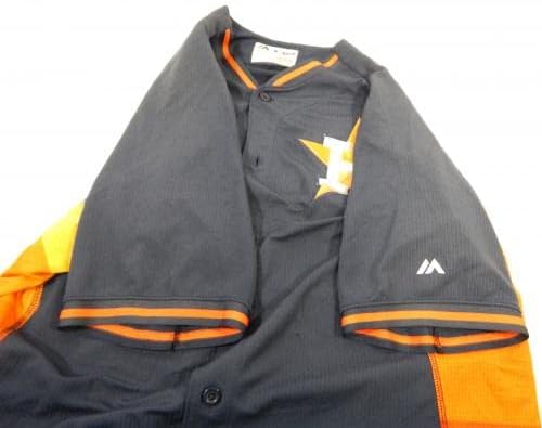 2014-15 Houston Astros Paul Runge #2 Jogo usada na Marinha Jersey 46 DP23901 - Jogo usou camisas MLB