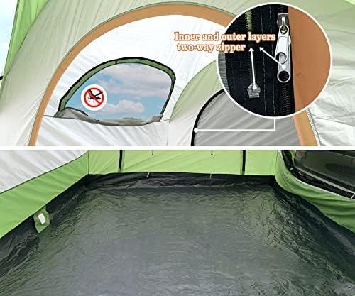 Hasika SUV Tent para acampamento de carros A Universal se encaixa em todas as vans SUVs, capacidade de 6 pessoas, posição livre,
