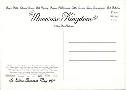 MoonRise Kingdom, de Wes Anderson Filme and Television Advertising original Vintage Post -Card