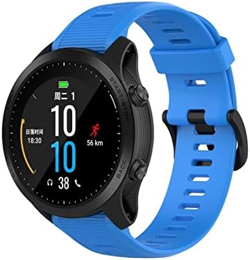 BCMCBV 22mm Silicone WatchBand para Garmin Forerunner 945 935 Assista Strap de pulseira Easy Fit Fit