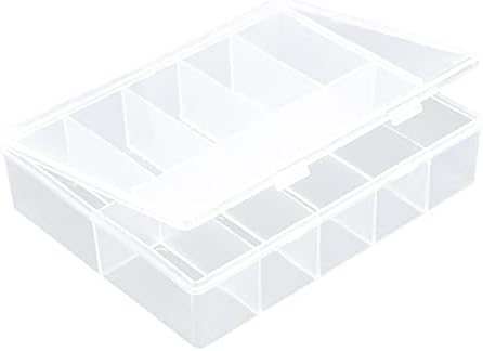 10 grades transparentes espessos unhas de unha usando armazenamento de armazenamento armazenamento infantil usando