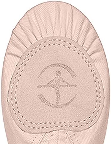 Use chinelos de balé de lona de estiramento moi entre Vesta, rosa escuro, tamanho 39m UE/ 8 EUA