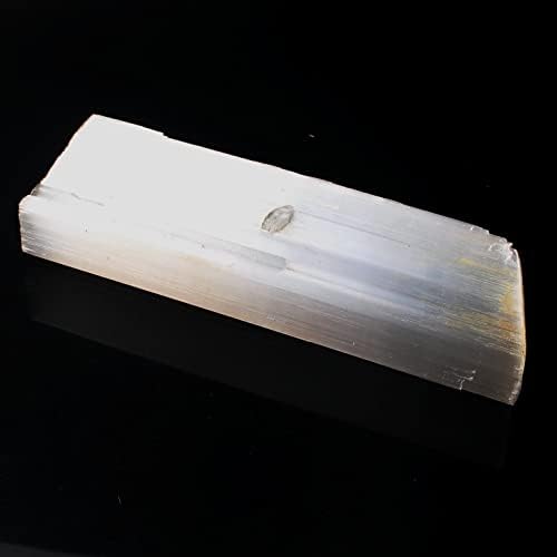 Shitou22231 1pc 150-160mm natural de gesso branco de gesso selenito de cura de cristal vara de cura mineral áspero gesso cálculos