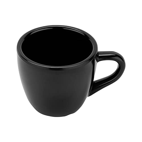 PEGAR. C-1004-BK Melamine Espresso Cup, 3 onças, preto