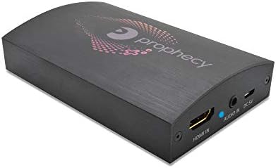 Gofanco Prophecy USB 3.0 HDMI Capture Disposition com loopout de 4K-Capture & Straad em 1080p, 4K @60Hz Loopout, baixa