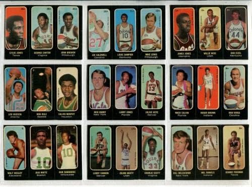 1971-72 TOPPS Trio Basketball Setes Complete Set 26 Cards Ex/MT Nice 75703 - Basketball Complete Conjuntos Completos