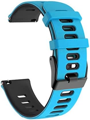 Ahgdda 22mm Sport Silicone Watch Band Strap for Garmin Active/ Venu 2/ Vivoactive 4/ Forerunner 745 Pulseira de substituição