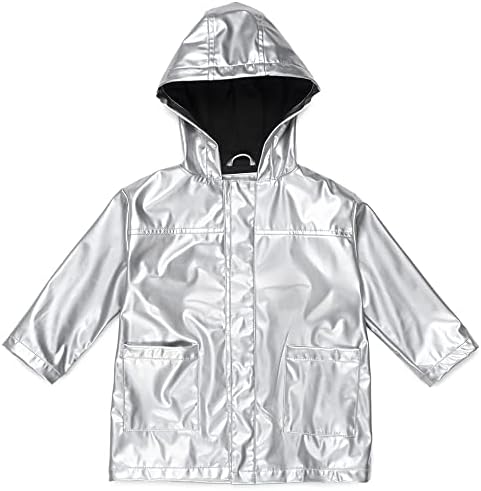 Magnetic Me capa com capuz e fechamento fácil de ímãs para meninas e meninos - casacos de chuva em mudança de cor/jaquetas de chuva