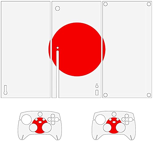 Bandeira do Japão Xbox Seriesx Console e Skins Controller Skins