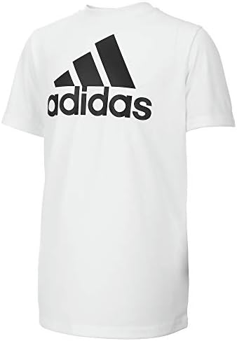 T-shirt de logotipo Aeroready de manga curta dos meninos da Adidas Boys