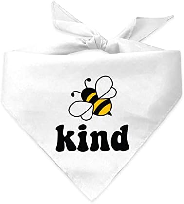 Imagem de abelha com bandana gentil de cachorro