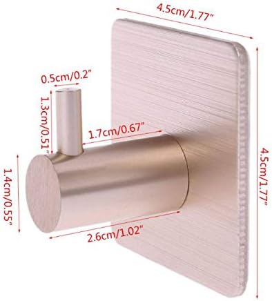 Mbera aço inoxidável adesivo auto adesivo para o suporte da chave de parede suporte para toalhas rack ganchos de roupas para pendurar