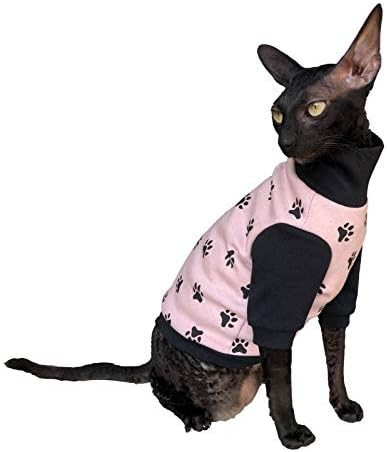 Suéter de inverno de kotomoda sphynx gato