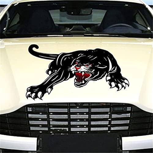 Adesivo de decoração de estilo tigre de carro, morecioce vinil de carro criativo janela para pára