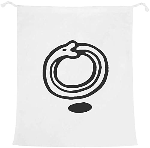 Azeeda 'Ouroboros Symbol' Laundry/Saco de Lavagem/Armazenamento