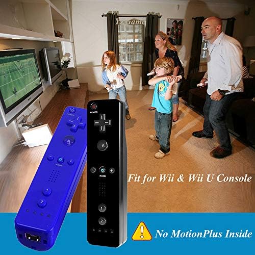 Wii Remote Controller for Wii/Wii U Console, controlador Wiimote para jogos Wii com pele com pulseira