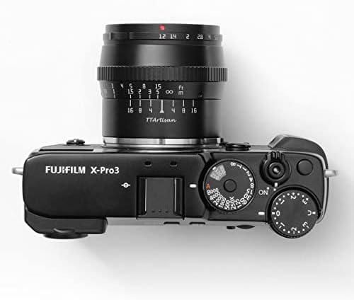 Ttartisan 50mm F1.2 APS-C Lente de foco manual para câmeras de montagem Canon EOS-M como M1 M2 M3 M5 M6 M6II M10 M100 M50