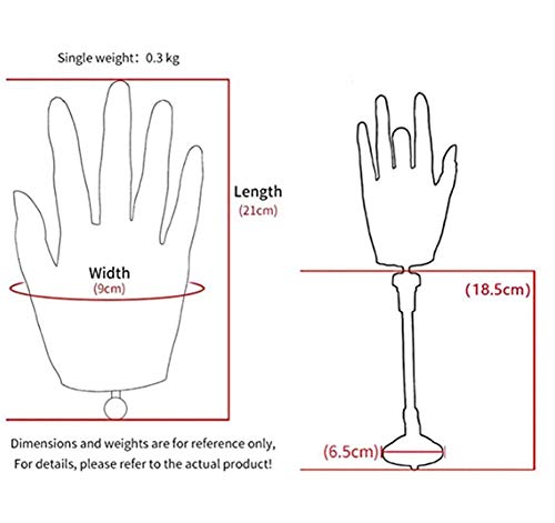 Pratique Modelo de Manicure de Treinamento à Mão, Ferramenta de Modelo de Prática de Prática de Artina de Maquiagem, Fake Hand